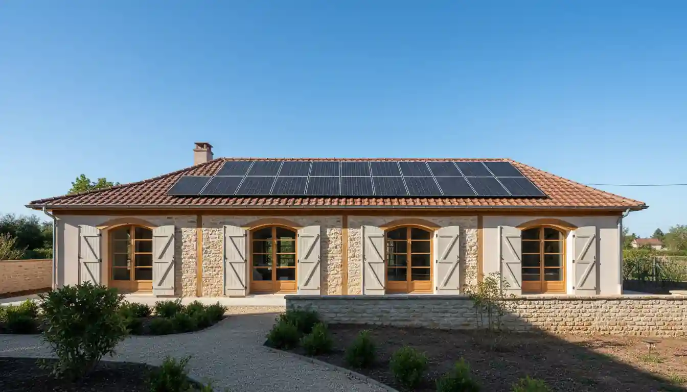Installation de Panneaux Solaires à Bazas, Couhins