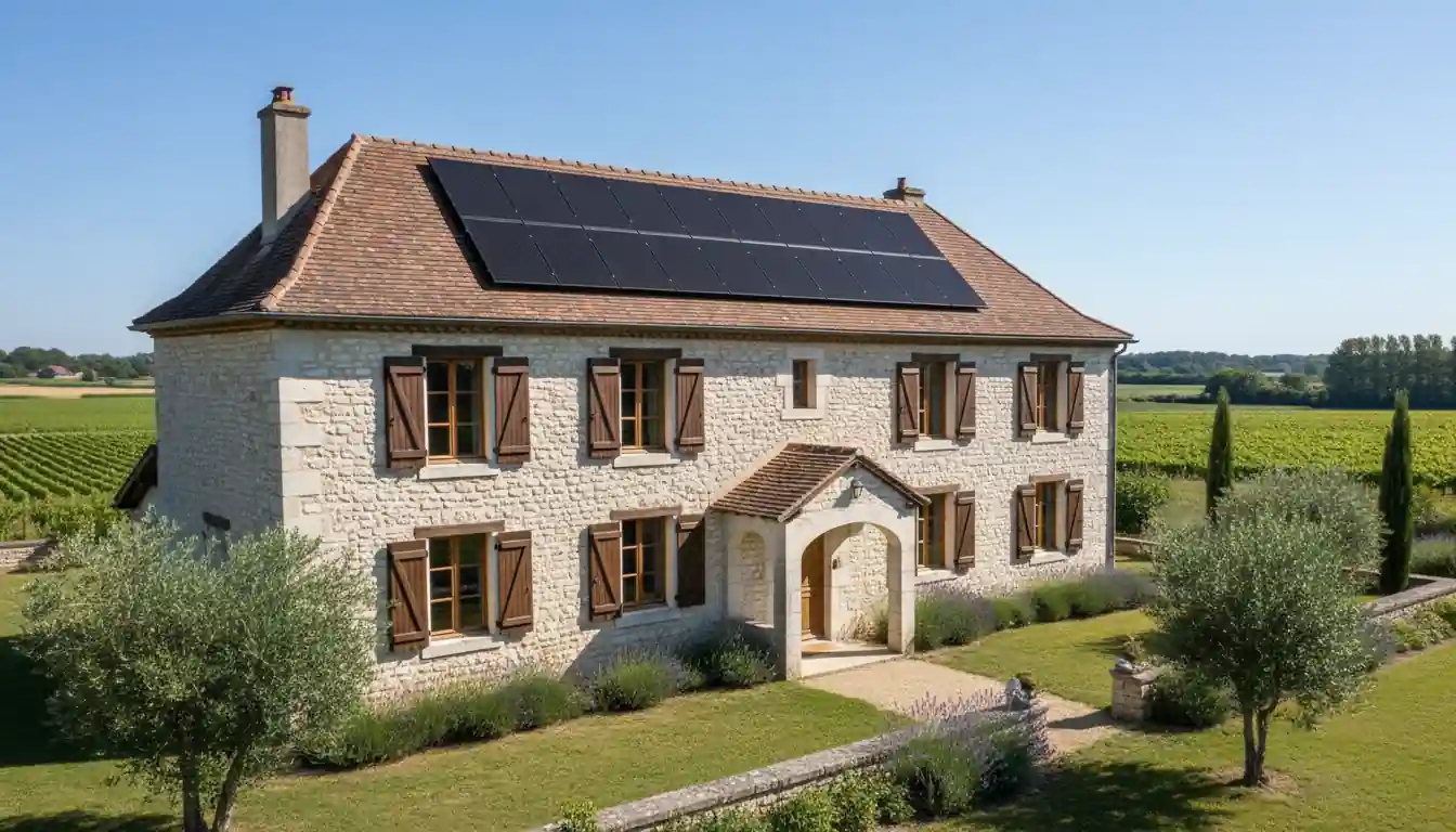 Installation de Panneaux Solaires à Bazas, Pommarède